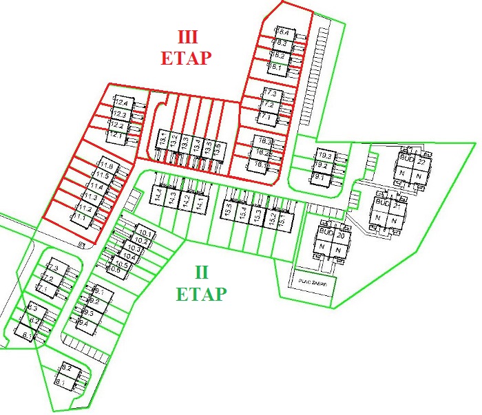 Opis inwestycji Typ realizacji: Osiedle domów wielorodzinnych i jednorodzinnych w zabudowie szeregowej. Lokalizacja: Katowice, ul. Bażantów, etap II i III Termin realizacji: sierpień 2017 Inwestor: P.