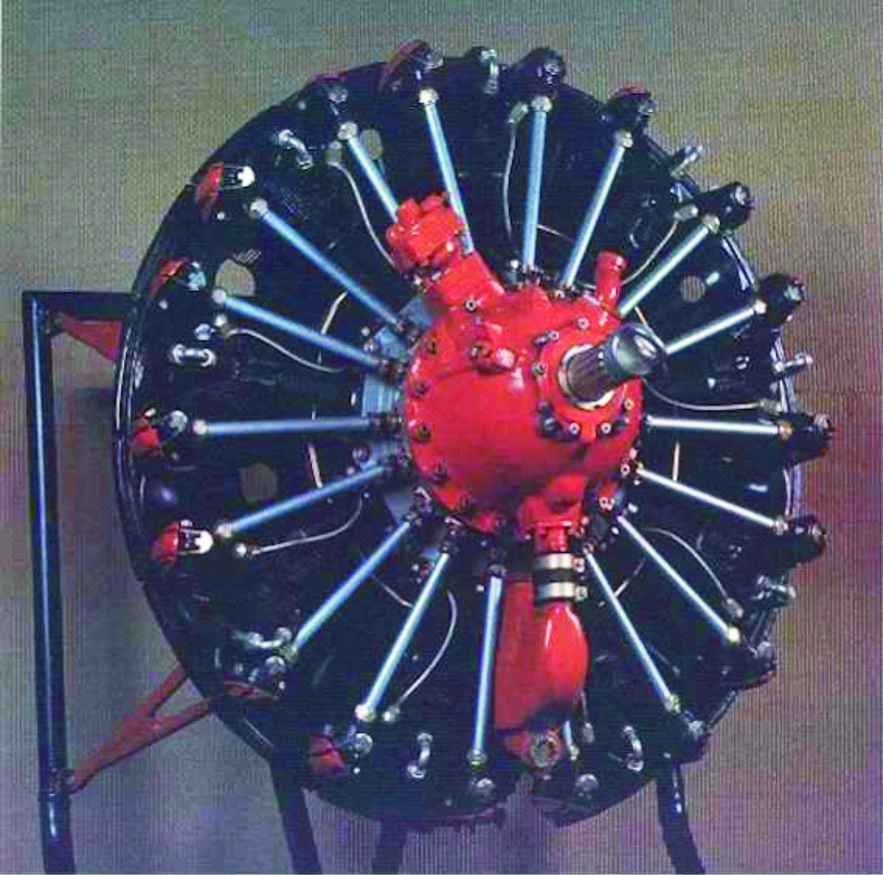 Emission tests of the AI-14RA aircraft engine.