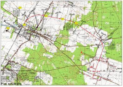 topografię terenu, charakter zagospodarowania