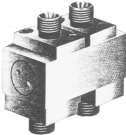 SPARE PARTS FOR PNEUMATIC CYLINDERS CZÊŒCI ZAMIENNE DO CYLINDRÓW PNEUMATYCZNYCH Zasilacz z przelotem Servo-motor with through-hole Cylinder size cylindra Zasilacz bez przelotu Servo-motor without