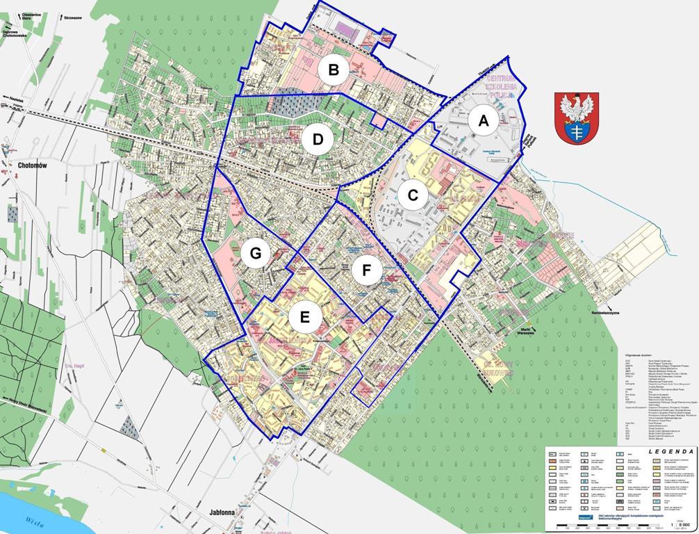 Charakterystyka poszczególnych zespołów Zespół A teren obejmujący jedyne w Polsce Centrum Szkolenia Policji.