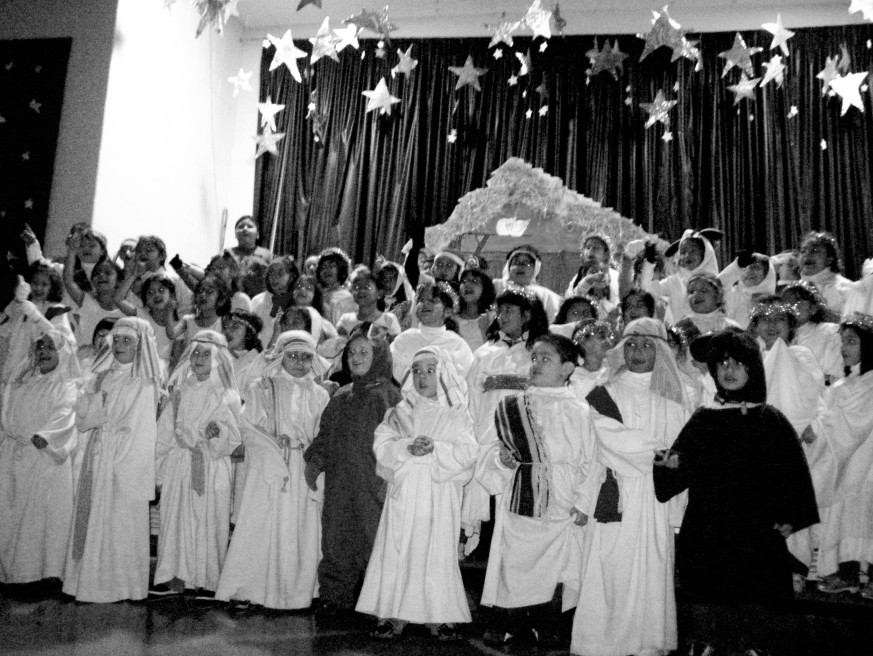 The show concluded with the Kindergarten, Grades 1 and 2, along with 5 th grade choir, presenting the Christmas Story. The students of St. Bruno School wish everyone a Blessed Christmas.