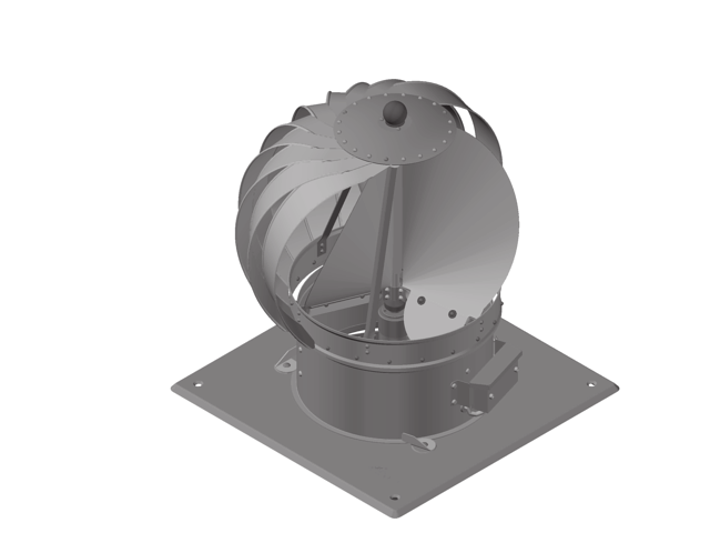 TUROWENT YRYDOWY PLUS - obrotowa asada komiowa Ø - Ø3 - STANDARD Zdjęcie Zasada działaia Opis Turbowet ybrydowy PLUS - to zupełie owa kocepcja w dziedziie wetylacji hybrydowej.