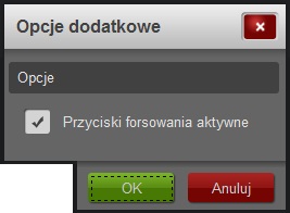 Rysunek 5: Opcje dodatkowe Neuronów z mocowaniem TH 1.