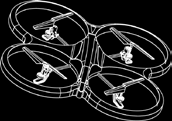 Manual de utilizare Rotiri Puteti executa acrobatii numai cand drona se afla in modul viteza mare.