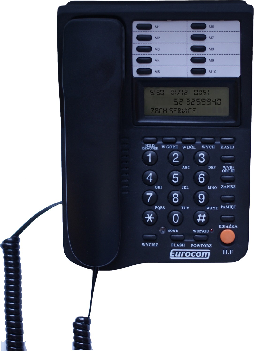 INSTRUKCJA OBSŁUGI TELEFONU SZNUROWEGO ZS-111 Przed
