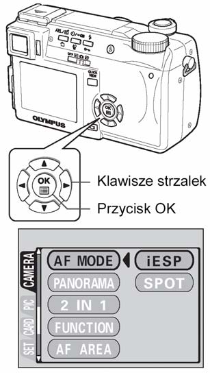 Korzystanie z trybu My mode Przy korzystaniu z trybu, uaktywniają się ustawienia wybrane za pomocą menu My mode.