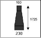 TABELA ZAMIENNIKÓW LINEK TABELA CIĘĆ DLA ZASTOSOWANIA WKŁADÓW CR rozmiar CR1 opony 1000R20 10R22,5 1100R20 11R22,5 11R24,5 12R22,5 235-255 245/70R17,5 265/70R19,5 295/80R22,5 305/70R22,5 315/70R22,5