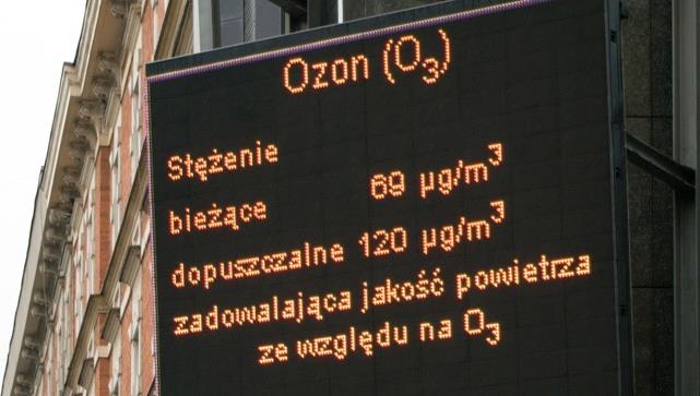 Pozostałe źródła informacji Począwszy od 2011 roku na antenie TVP Katowice codziennie (również w soboty i niedziele) emitowany jest komunikat ekologiczny, w którym podawana jest informacja o jakości