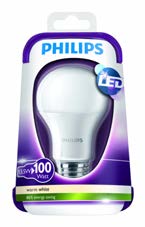 Philips LED Źródło światła 13,5 W (100 W) E27 Ciepłe, białe światło Bez możliwości przyciemniania 8718696490822 Ciepłe białe światło z zachowaniem wysokiej jakości Przyjemny nastrój w mgnieniu oka