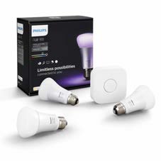 Philips Hue Białe i kolorowe nastrojowe światło Zestaw startowy E27 8718696461532 Nieograniczone możliwości Możliwość dopasowania do indywidualnych potrzeb Zacznij przygodę z Philips hue z zestawem