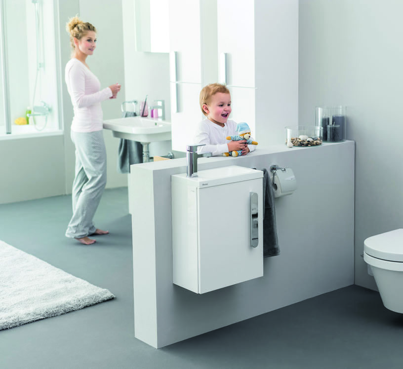 Ceramika Chrome Czyste rozwiązanie dla całej łazienki o świeżym i przemyślanym designie na każdy dzień.
