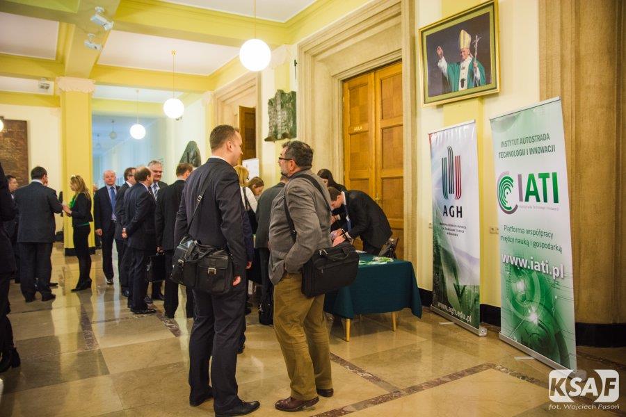 Marka IATI Organizacja konferencji: Polityka Surowcowa Polski, Innowacyjne pomysły młodych naukowców: Nauka Startup Przemysł w ramach Małopolskiego Festiwalu Innowacji
