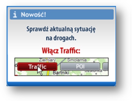 nowość Traffic na emapi.pl. Sprawdź aktualną sytuację na drogach! Z początkiem grudnia lokalizator internetowy www.emapi.pl został wzbogacony o unikalną warstwę informacji o bieżącej sytuacji panującej na polskich drogach.