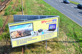 BUDOWA NOŚNIKÓW REKLAMOWYCH nośniki standardowe BILLBOARDY 12 l (18m²) WOLNOSTOJĄCE BILLBOARDY 12 l (18m²) NAŚCIENNE