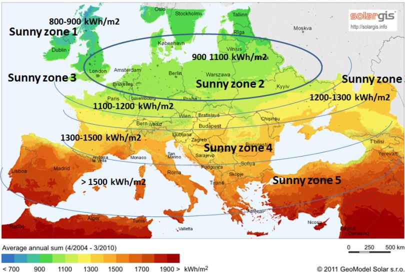 Okna optymalne Parametr Strefa I w EU Strefa II w EU Strefa III w EU Strefa IV w EU U [W/m2K] < 0,8 0,9 1,1 1,2-1,5 1,5-1,9 g G szyby > 0,6 > 0,6 >