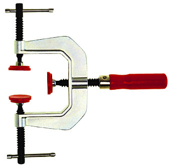 Magnesy - Ściski - Imadła Ściski śrubowe Teng Tools. Szybkościsk o dużej obciążalności, w którym mechanizm zapadkowy ramienia zapobiega przeciążeniom i przeciwdziała wibracji.