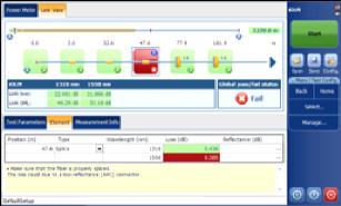 NOWY, PORĘCZNY OTDR MAX-715B Seria MAX-700B to dedykowane, przenośne reflektometry OTDR, swoim wyglądem przypominające tablet.