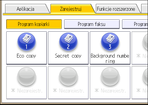 2. Wprowadzenie 5. Naciśnij kartę [Program]. 6.