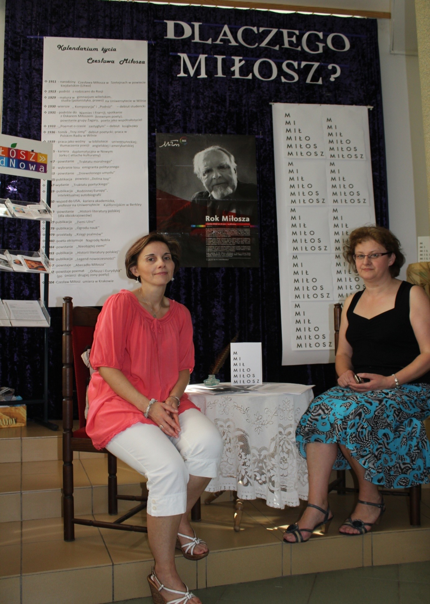 Koordynator projektu Urszula Graczyk (z lewej) i Kierownik