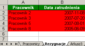 4. Wciśnij kombinację klawiszy lewy Alt + F8, wybierz z listy makro: przenoszenie_kolor i kliknij Uruchom.