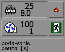 3.4. Nastawa temperatury na bojlerze MENU UŻYTKOWNIKA w trybie 2 stanowym.