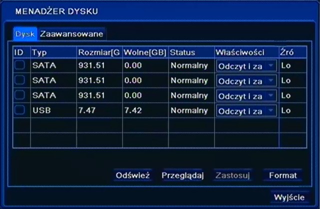 NDR-BA3208 i NDR-BA3416 Instrukcja obsługi wer.1.0 KONFIGURACJA REJESTRATORA 5.3. Ręczny alarm Po wybraniu z MENU GŁÓWNE pozycji RĘCZNY ALARM pojawi się poniższy ekran.