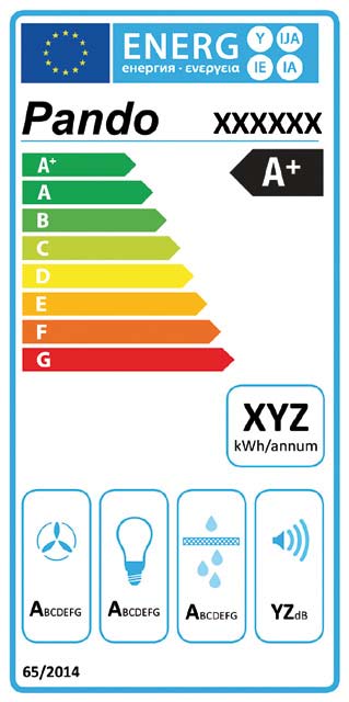 OBJAŚNIENIA Modele z silnikiem ECO (niskie zużycie energii, niski poziom hałasu, System S. - łatwe utrzymanie czystości) KLASYFIKACJA ENERGETYCZNA NASZYCH PRODUKTÓW Modele z Systemem S.