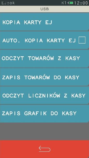 Możliwe jest zainicjowanie nowej karty np. w przypadku, gdy brak już miejsca na zapis wydruków.