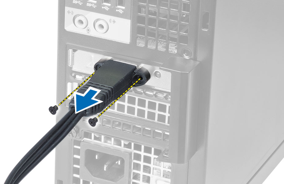 Instalowanie karty rozszerzeń 1. Umieść kartę rozszerzeń w gnieździe na płycie systemowej i dociśnij, aby ją zamocować. 2. Zainstaluj pokrywę. 3.