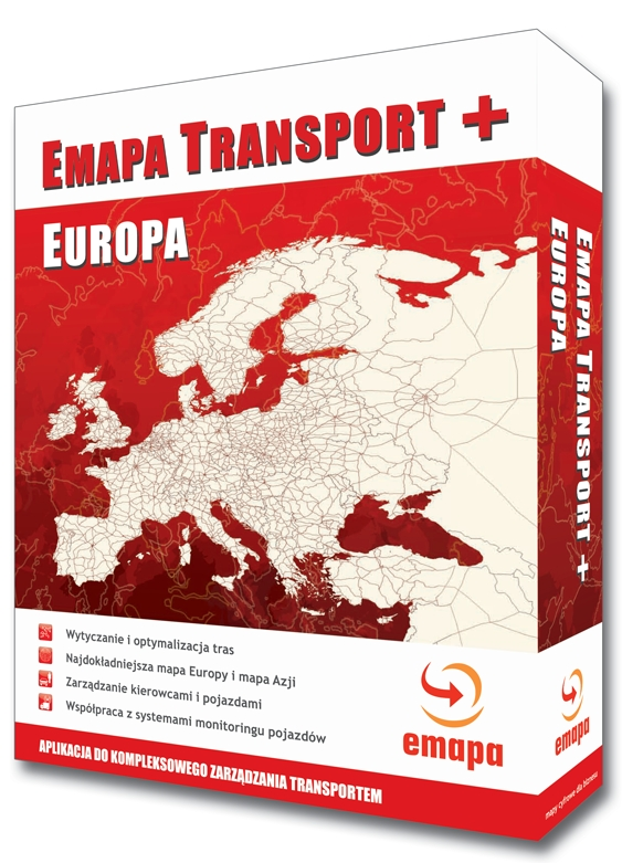 1. Opis produktu Emapa Transport+ Europa to unikalny program przeznaczony głównie dla działów transportu, dystrybucji, sprzedaży i kontrolingu.