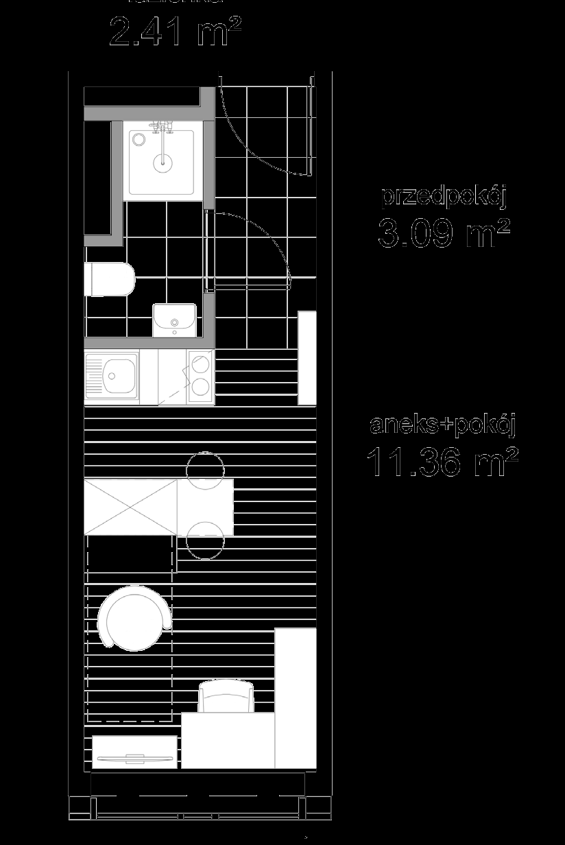 Kawalerka: Powierzchnia B = 16-21 m2 17 m2 x 8 500 zł = 144 500 zł netto Powierzchnia lokali konkurencji: 24.