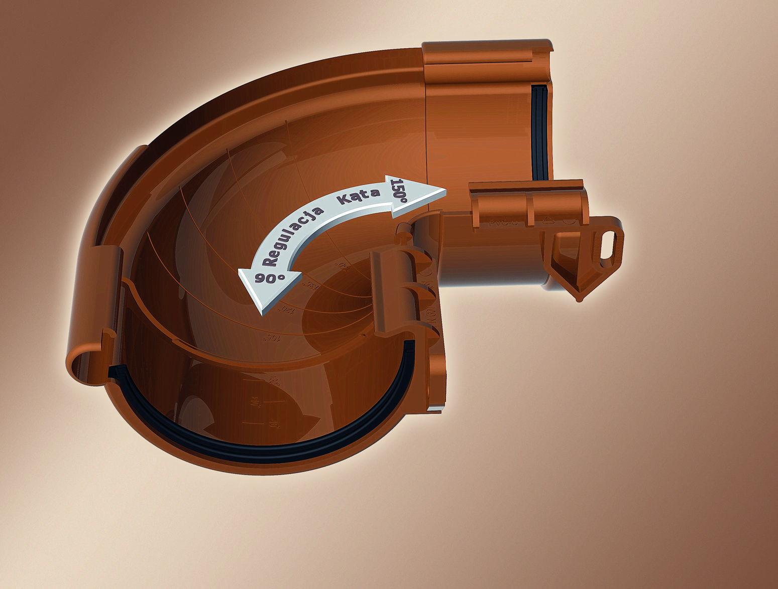 Innowacyjne rozwiązanie Galeco! Narożnik zewnętrzny 130 mm o regulowanym kącie 90-150 Odpowiadając na potrzeby rynku wprowadziliśmy rewolucyjne rozwiązanie narożnika.