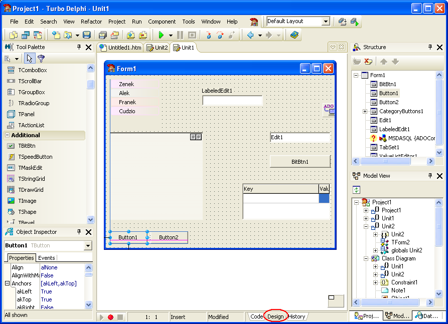 Turbo Delphi Explorer Projekt wizualny Freeware!