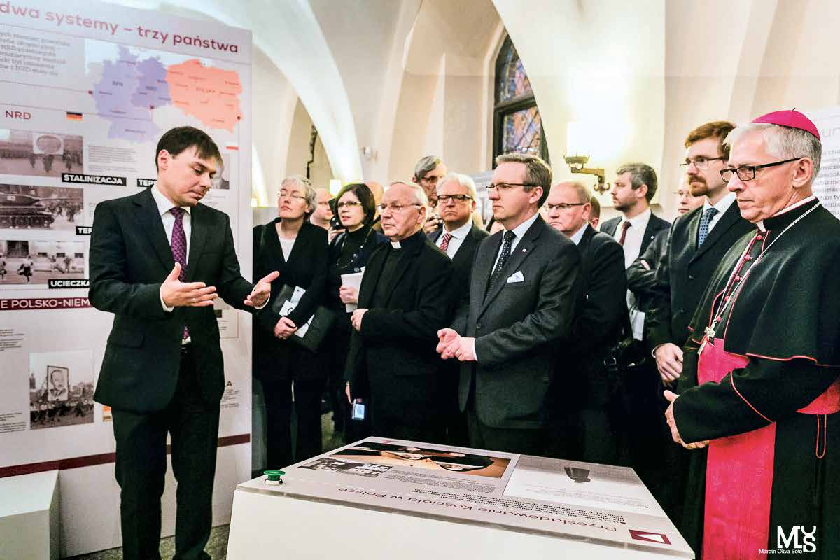 Uroczyste otwarcie wystawy w Starym Ratuszu we Wrocławiu.