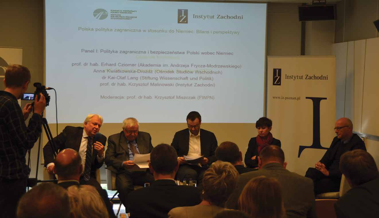 Konferencja Polska polityka zagraniczna wobec Niemiec.