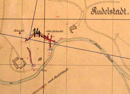 Cuprifodina in montibus o historii i pozostałościach [ ] górniczych w rejonie Miedzianki 281 Rys. 18. Zawalony, początkowy odcinek sztolni nr 15. Fig. 18. Break down initial section of no.