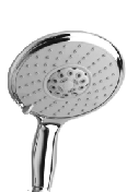 AKCESORIA Roxa Słuchawka prysznicowa - 3 rodzaje strumienia AR061 NOWOŚĆ Point Słuchawka