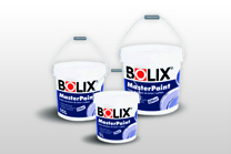 VIII. FRBY BOLIX MasterPaint - Nowy produkt - farba akrylowa do ścian i sufitów tworząca na malowanym podłożu białą, matową powłokę o wysokiej odporności na zmywanie i ścieranie.
