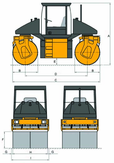 Wyiary DD85 DD95 A B C D E F G H I 1 216 4 216 335 800 65 1 680 1 810 1 220 4 220 335 800 65 1 680 1 810 WYPOSAŻENIE STANDARDOWE / WYPOSAŻENIE DODATKOWE Wyposażenie standardowe Wyposażenie dodatkowe