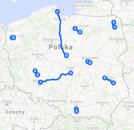 Poligony badawcze kąt uderzenia i czas likwidacji zdarzeń Lp Nr drogi Odcinek drogi Długoś ć [m] Rodzaj barier System barier Autostrady 1 A1 Rusocin Nowe Marzy 86 250 stalowe stare 2 A1 Nowe Marzy