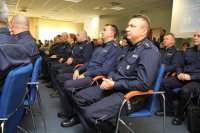 W podsumowującej konferencji uczestniczyli m.in. Komendant Wojewódzki Policji w Kielcach insp.