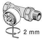 living connect - elektroniczny, zdalnie programowalny termostat grzejnikowy Akcesoria Typ Adapter RAV i RAVL Adapter RA Adapter K (M30x1.