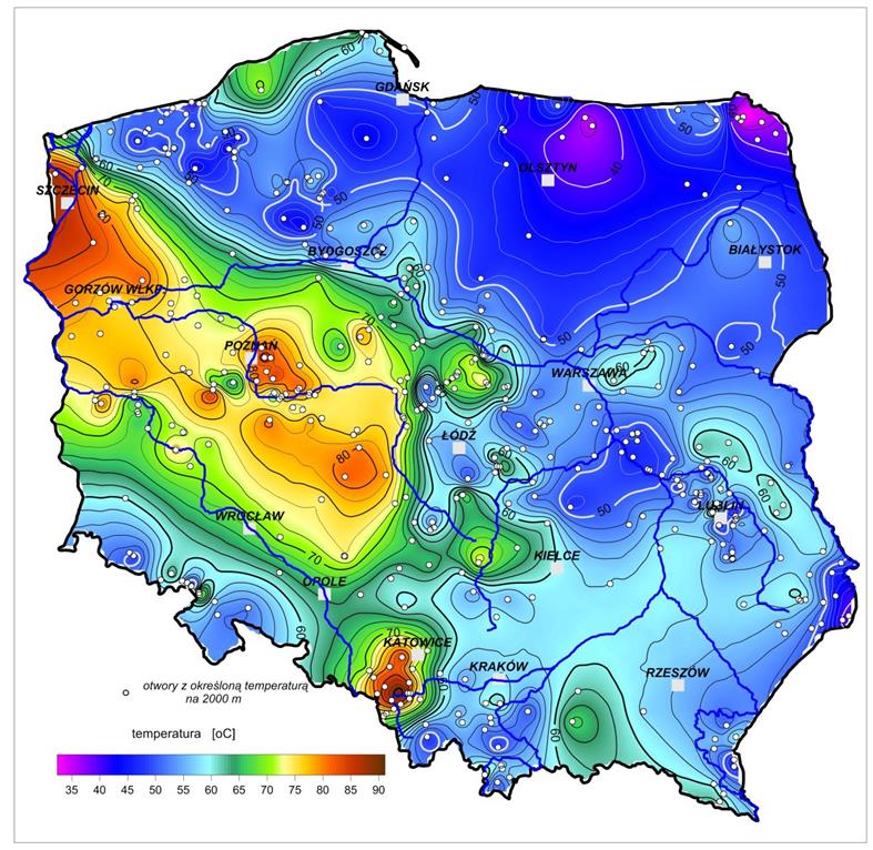 Geothermal energy Geothermal energy is the heat that is generated and stored in the Earth's interior. It could be exploited directly by capturing hot water or steam wells or by cooling the hot rocks.