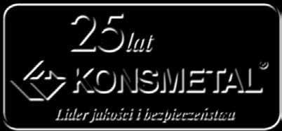 O firmie Bezpieczeństwo, jakość, zaufanie Konsmetal jest uznanym w Europie producentem mechanicznych zabezpieczeń mienia.