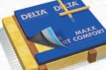 DELTA -MAXX comfort DELTA -MAXX COMFORT to otwarta dyfuzyjnie termomembrana zaprojektowana z myślą o dachach, które wymagają termomodernizacji.