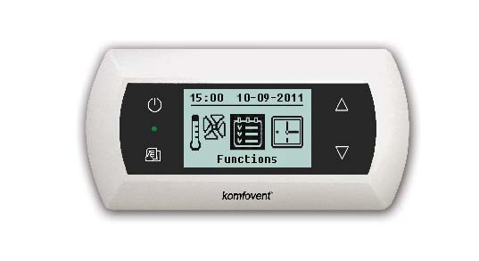 utomatyka 5 NOWOŚĆ 5 to całkowicie nowa i kompletna automatyka. utomatyka ta łączy najnowsze technologie i zapewnia jeszcze lepszą funkcjonalność central KOMFOVENT.