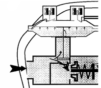 OPALIA INSTRUKCJA SERWISOWA Schemat hydrauliczny Opalia C 14 E Poczàtek poboru wody: Wykrycie poboru wody przez czujnik powoduje zap on iskrowy i otwarcie elektrozaworu EV2 (EV1 jest ju otwarty).