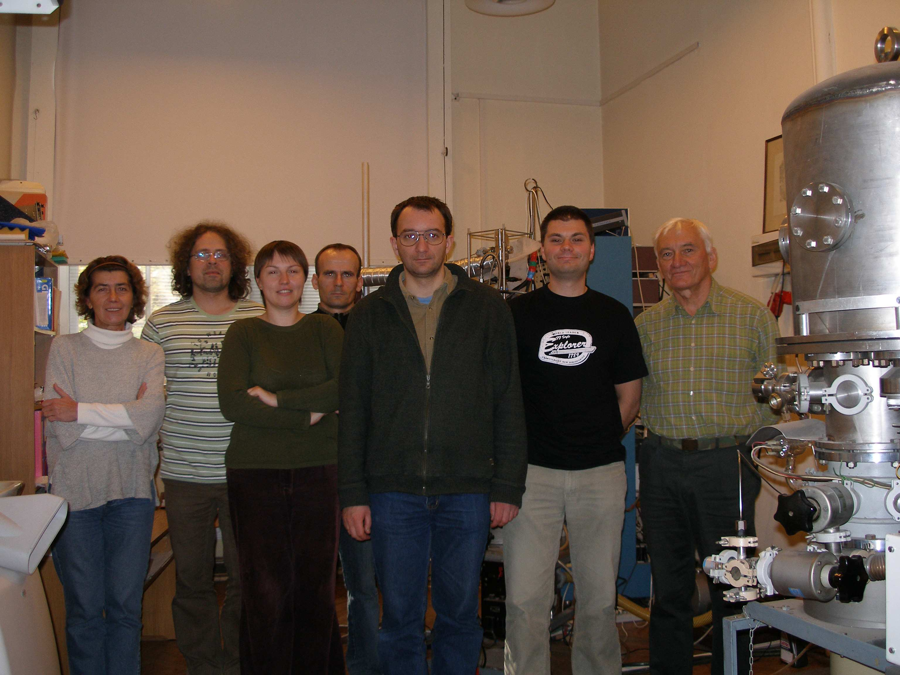 Atomic Physics Group at GUT Experiment: Prof.