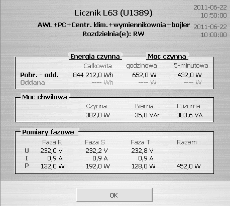 Projekt Zoptymalizowanie zużycia energii elektrycznej w budynkach AGH pomiary zużycia